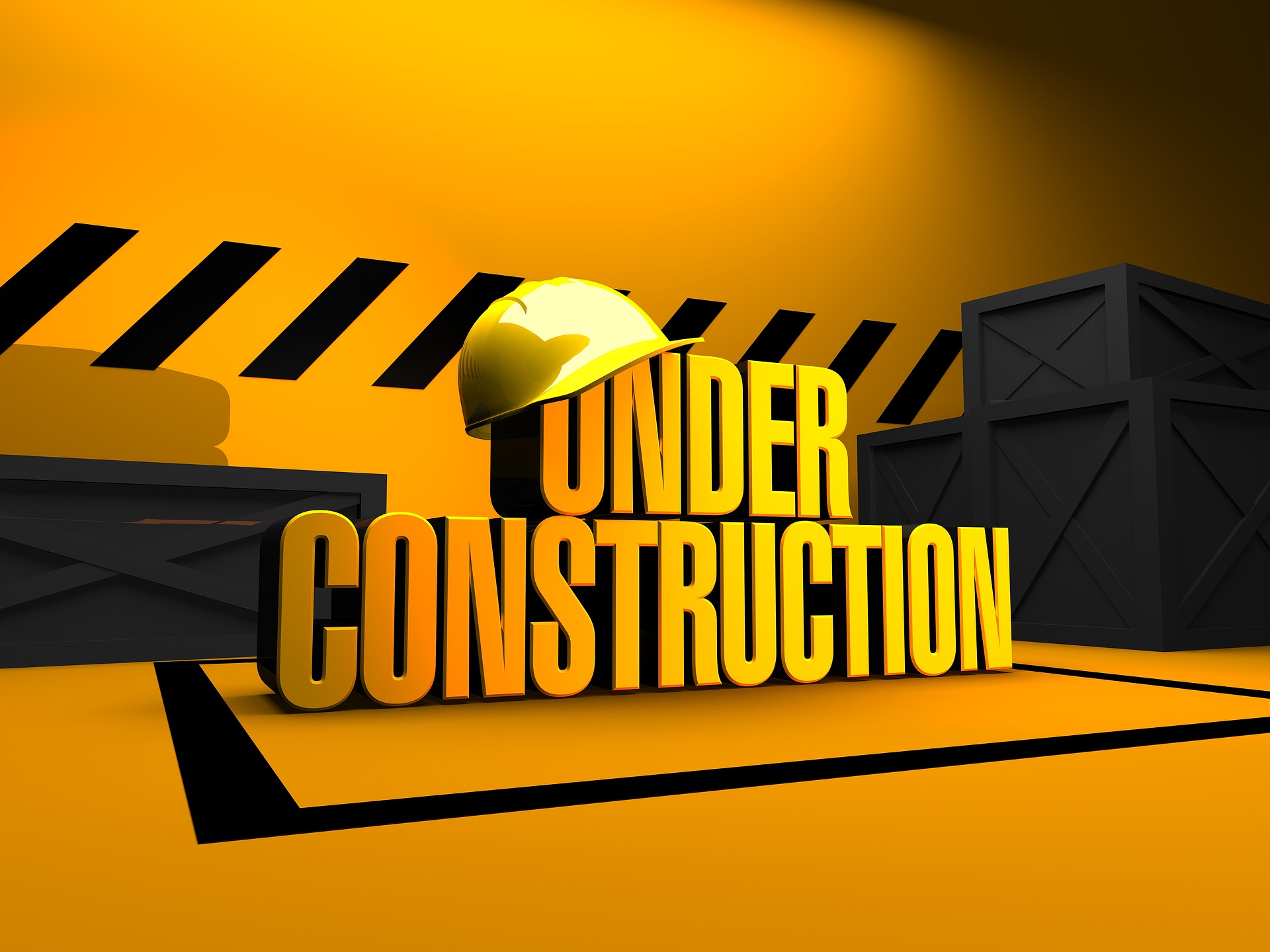 BlacktieHosting Site Under Construction Graphic